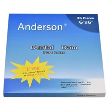 

1 Box Pure Latex Rubber Dam Dental Dam Anti-allergy Dentist Rubber Dam 5*5 inch 6*6 Dental Material Dentistry Lab Supplies