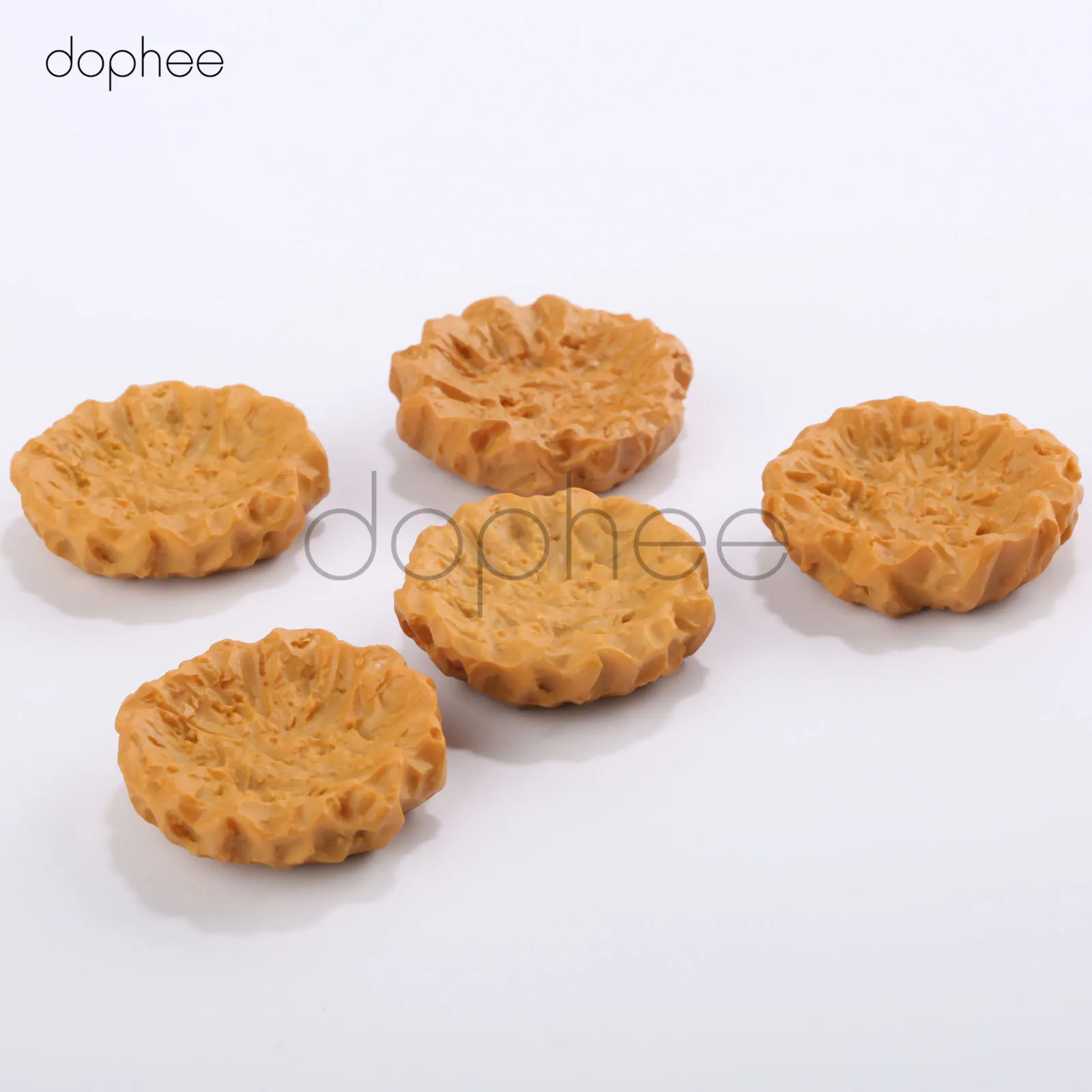 dophee 5pcs Miniature Hen Resine Chicken Coop Hen Craft Micro Landscaping Decor Home Landschaft Decoration DIY Accessories