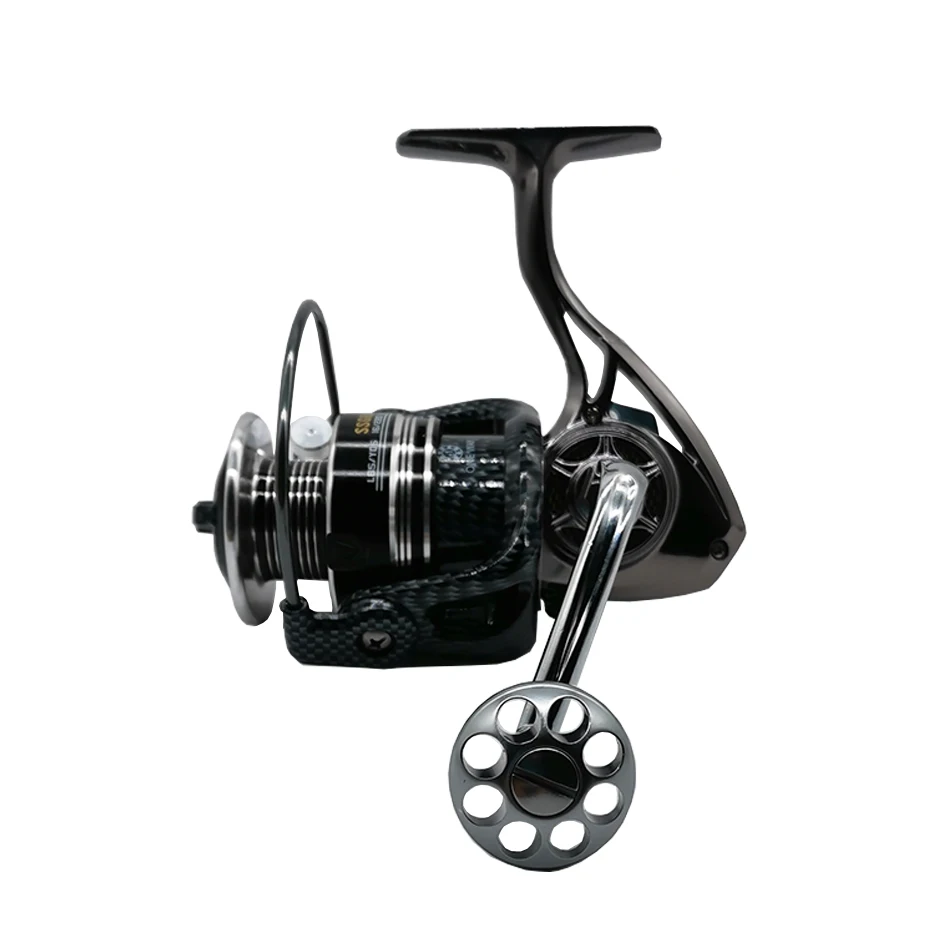 

Рыболовная катушка SSG6000 Цельнометаллическая спиннинговая катушка 10 кг Max Drag Ручка из нержавеющей стали Line Spool Морские рыболовные принадлежности