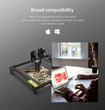 

Laser Engraver 40W ATOMSTACK A5 M40 Engraving Machine Wood Metal Cut Acrylic CNC Router R3 Roller Printer Carving Desktop Cutter