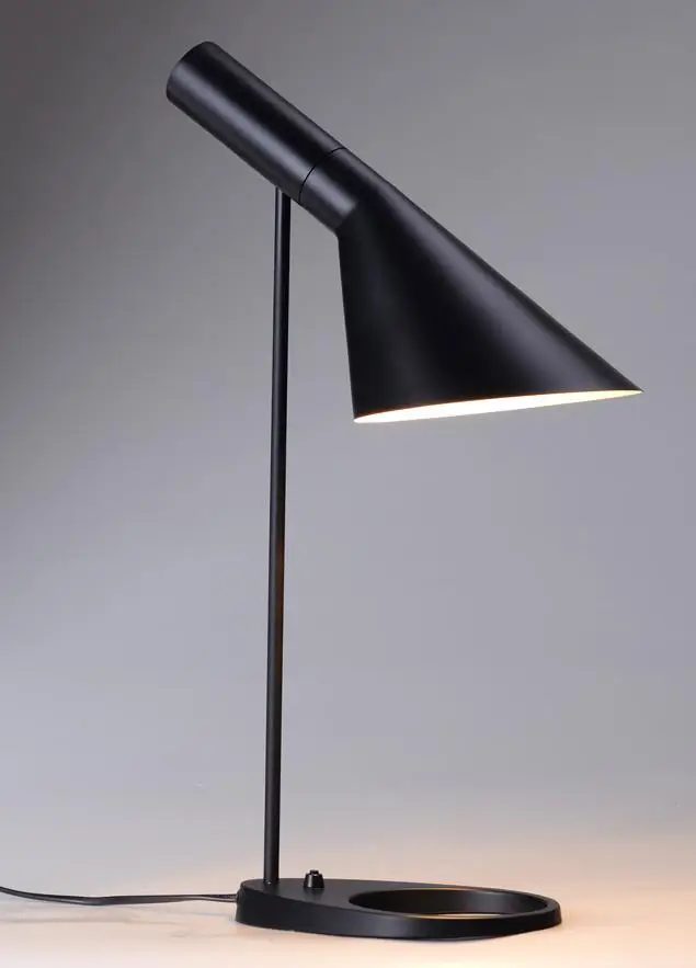 black desk light Современный, простой, студенческий, рок, светодиодный, настольная лампа, светильник для чтения, классная, прикроватная, для учебы, блестящая, настольная лампа, энергосберегающий, Настольный светильник s - Цвет корпуса: black desk light