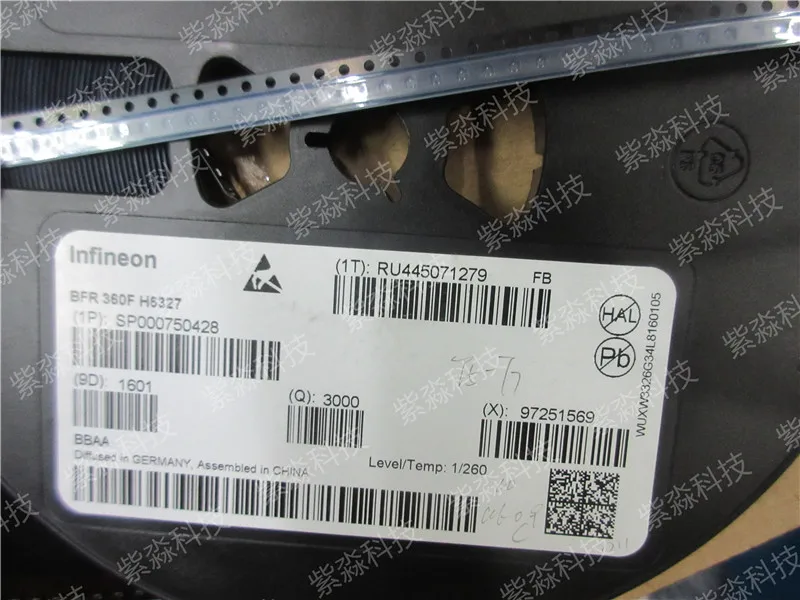 BFR360FH6327 RF биполярные транзисторы RF BIP транзистор чип