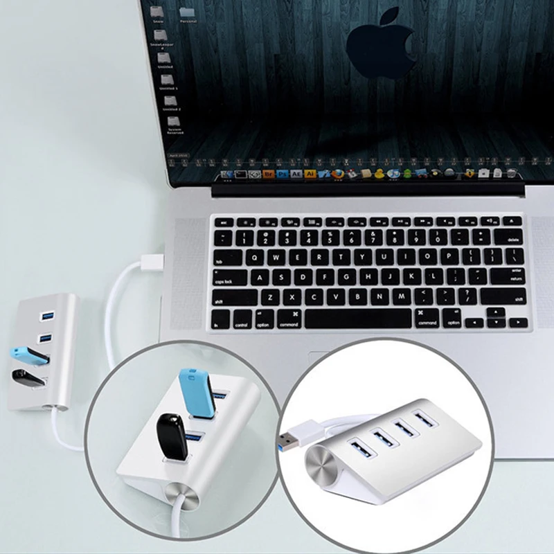 USB 2,0 концентратор 4 порта Высокоскоростной USB разветвитель для компьютера mi ni и портативный для Xiao mi Red mi note 8 Pro mi 9 SE USB2.0 концентратор адаптер