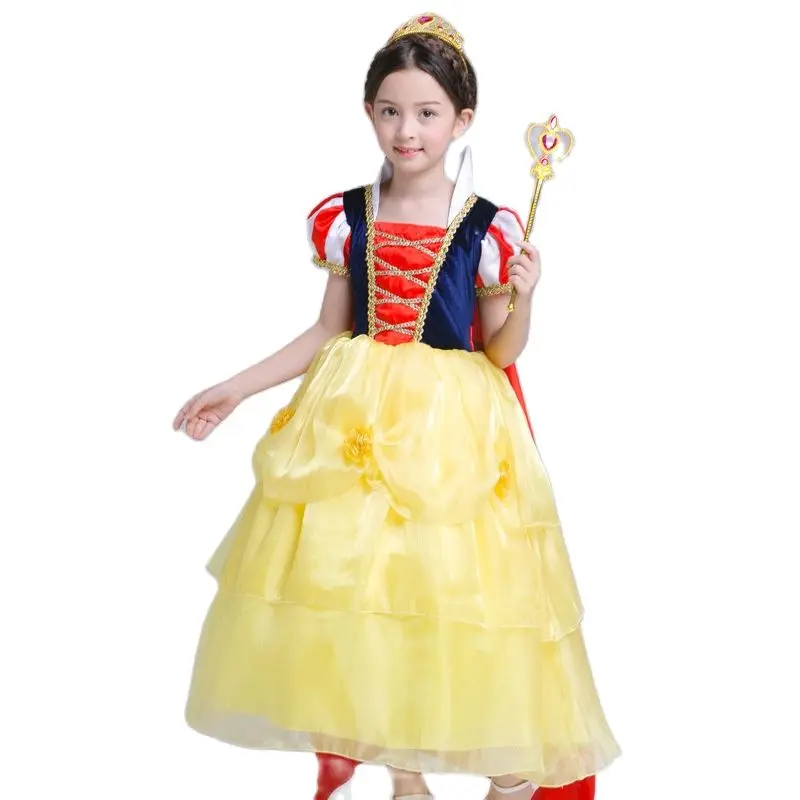 

S1699 New Fashion Clothing Children Halloween Snow White Costume Princess Dress