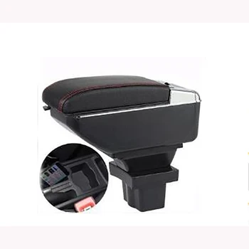 

For Skoda Octavia A5 Yeti armrest box central Store content box storage interior car-styling decoration accessories parts