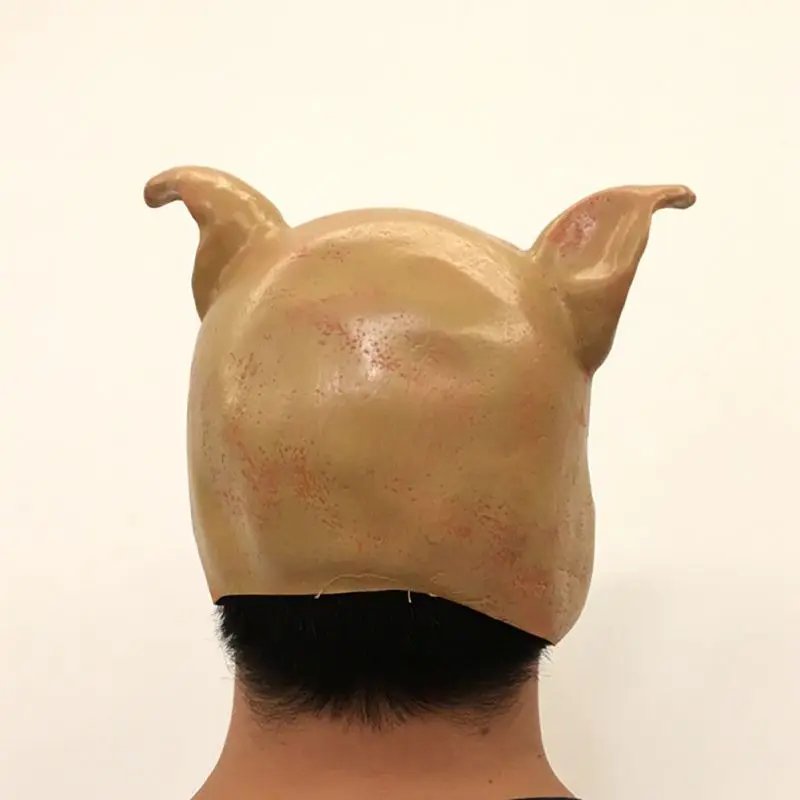 Halloween Party Cosplay Party Personality Funny Horror Pig Head Mask Costume Party Mask Lt
