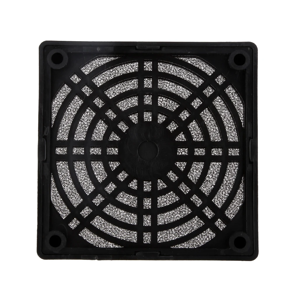8cm Axial Fan Dust Cooling Filter Guard Grill Protector Case for Bolier PC Computer