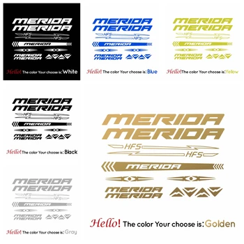 

1set HFS MTB Stickers Frame Road Bike Cycling DIY Bike Decorative Stickers Bicycle Accessories Racing Reflective Decals