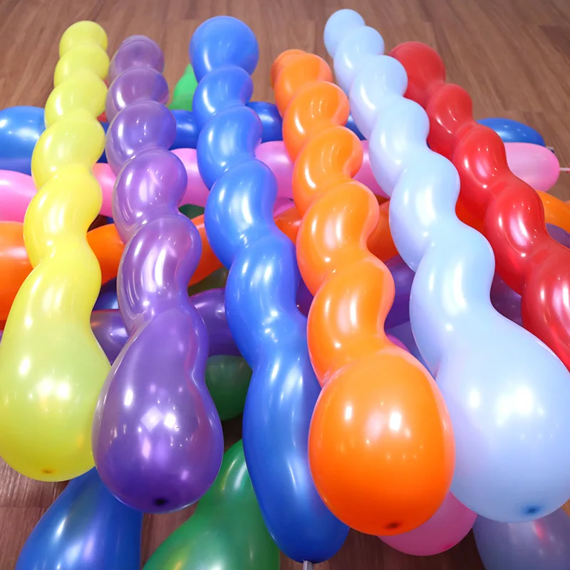Spiral Balloon Multi Color Nightclub Decoration Birthday Party Children's Day Decoration Babyshower Kid's Toy Twist Balloon foil balloons latex balloon birthday balloons birthday balloon set party balloon set birthday party decoration set metallic sequin balloons foil number balloons metallic gold balloons aluminum balloon