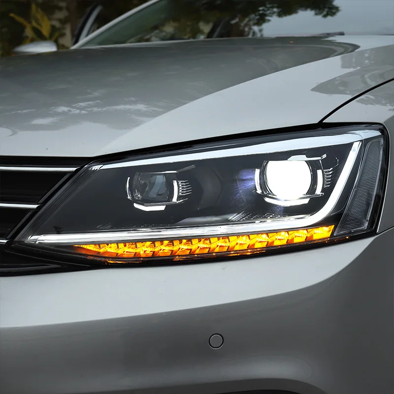 Автомобильный Стайлинг для VW sagitar светодиодный фонарь- фара DRL Hid головной фонарь demon Eye биксеноновый луч аксессуары