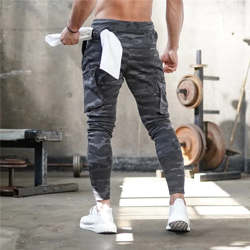 2025 NEW Men pants Sweatpants Man Gyms Workout Fitness Sports Trousers Male Running Skinny Track Pants Training Jogger Pants men 4