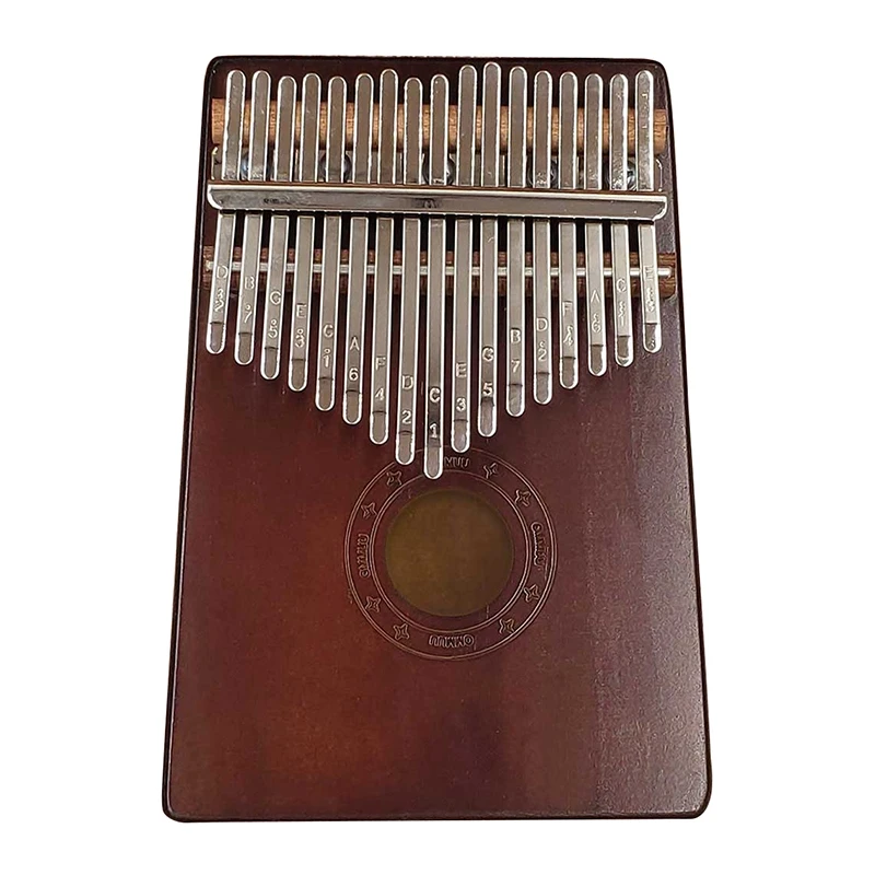 

17 Key Kalimba African Solid Wood Thumb Finger Piano Wooden Musical Instruments