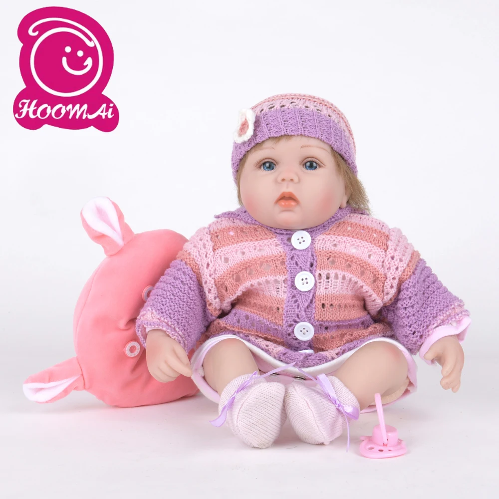 18 &quot45 см горячая Распродажа Bebe Reborn Baby Doll милый мягкий силиконовый тканевый боди