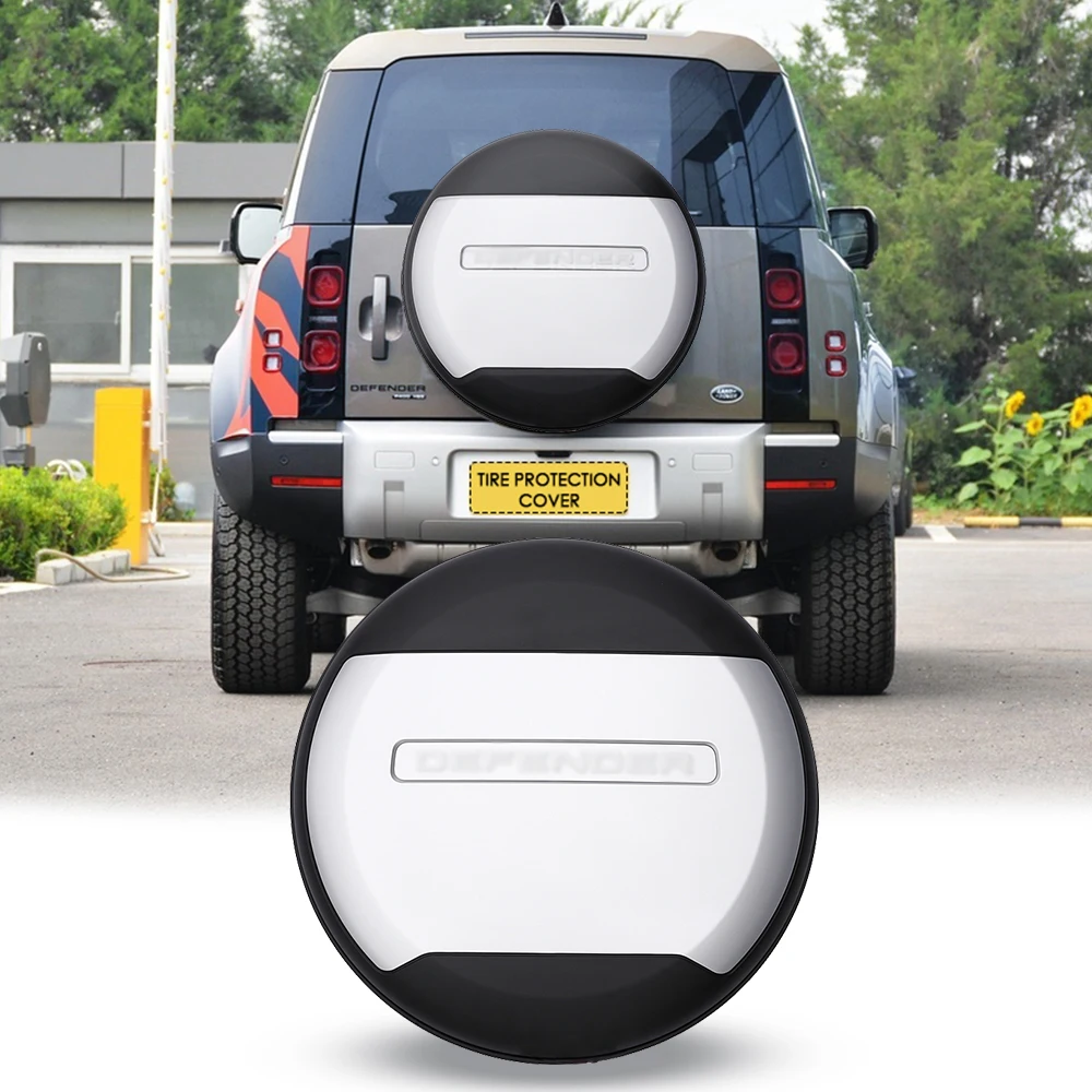 

For land rover defend Spare Tire Cover SUV Exterior Accessory ABS Spare Wheel Cover for Land rover defend 2020