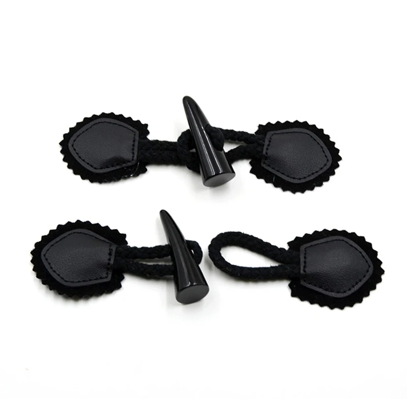 2021 New Large Toggle Buttons Duffle Novel Design Coat Knitting Cardigans Cape for Clasp Fasteners Clothing Accessories Suoolies | Дом и сад