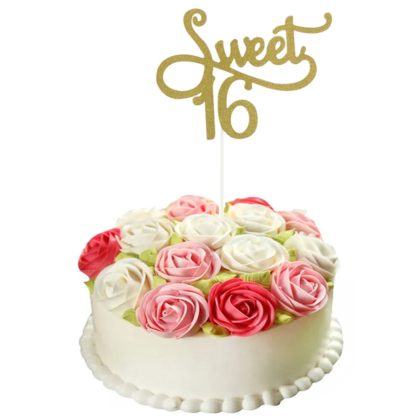 2 шт. Happy 18/20 Вт, 30 Вт/40/50/60th юбилей кекс фигурки жениха и невесты; блеск силуэт торт фигурки жениха и невесты; на свадьбу/День рождения/вечерние украшения торта