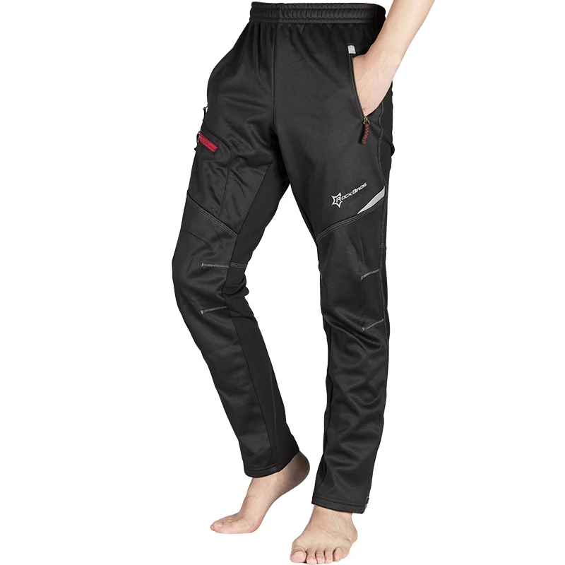 only pants ROCKBROS велосипедные брюки зимние мужские велосипедные зимние брюки Женские ветрозащитные горные Mtb Длинные брюки велосипедный инвентарь мужские зимние - Цвет: only pants