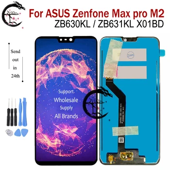 

6.3" New LCD For ASUS ZenFone Max Pro M2 ZB631KL LCD Display Screen Touch Sensor Digitizer Assembly Replacement ZB631KL Display