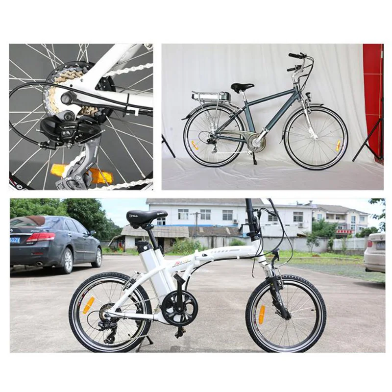 Flash Deal 36V 48V 250W 350W 500W Electric Bike Rear Motor Wheel Electric Bicycle Brushless Hub Motor 26" 700C 28inch Wheel Free Shipping 5