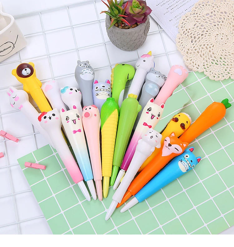 Fashion Slow Rebound Creative Decompression Neutral Pen Antistress Squeeze Stress Relieve Squishy Toys for Child Adult Kids Toys squeeze toy eyes pop out