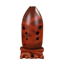 Десять отверстий двойной полости xun Профессиональная игра окарина древний керамический музыкальный инструмент