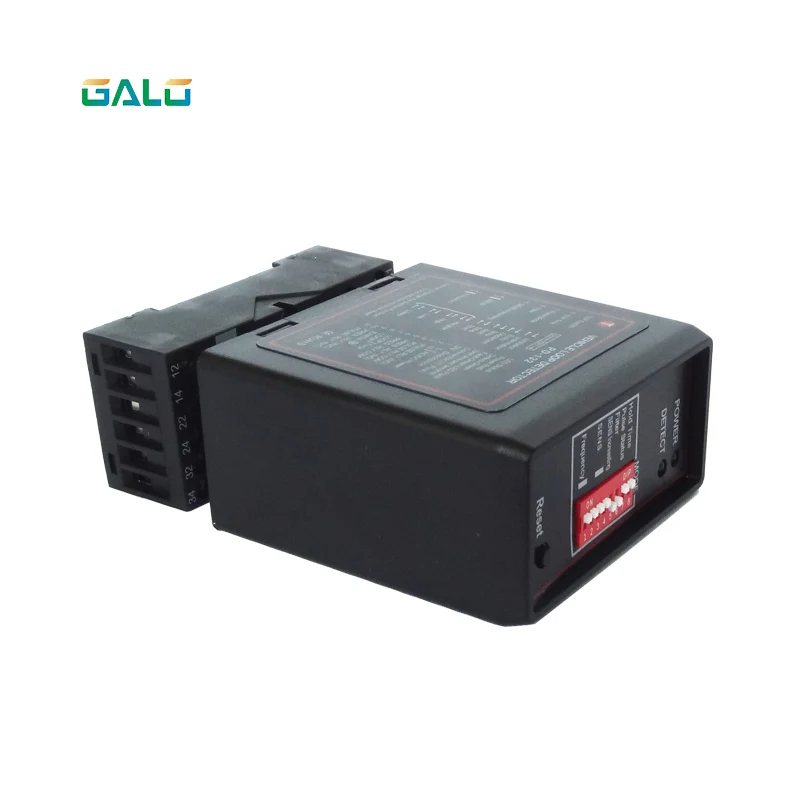 Galo Single Magnetic Loop Car Detectors For Portal Gate BarrierChannel DC24V Access Control Sensor Safety