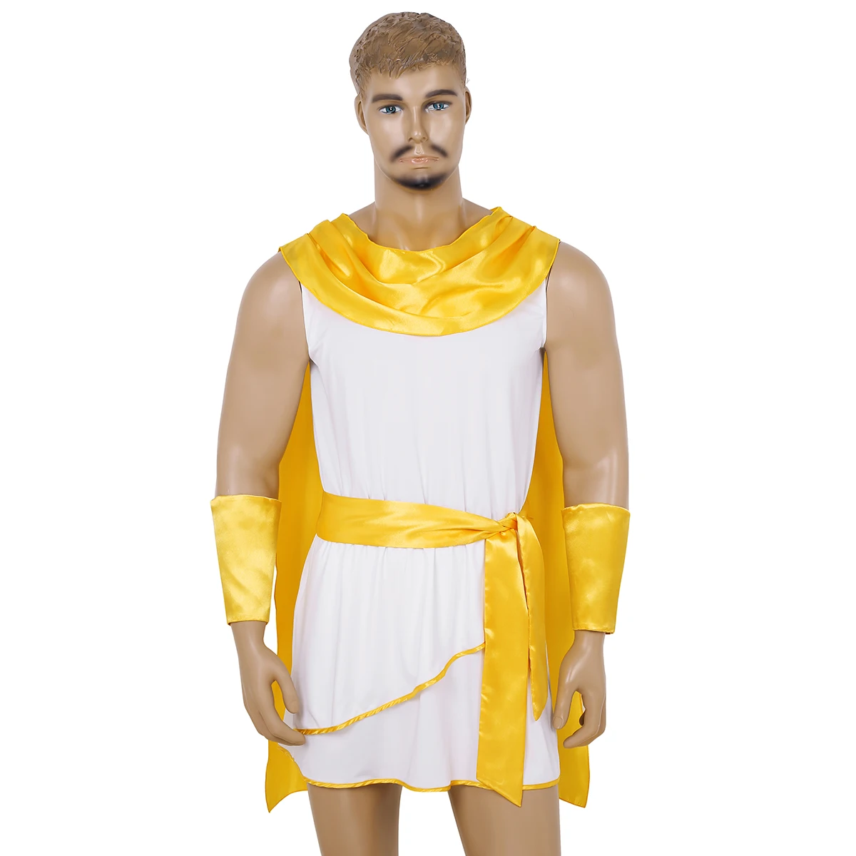 Mens Greek Roman Cosplay Costume Grecian God Costumes Adult God ...