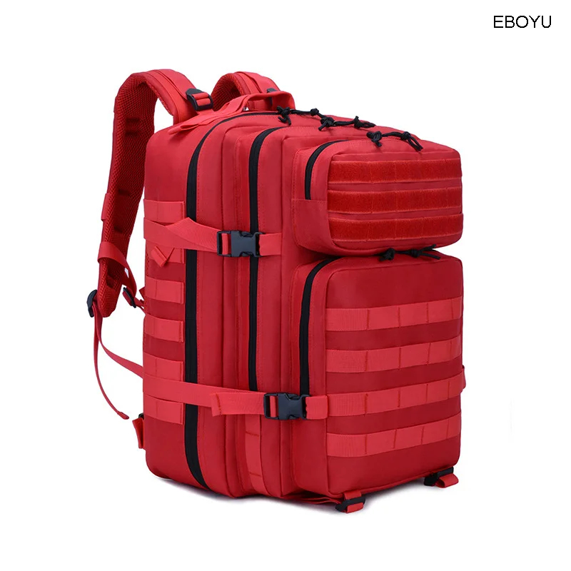 

EBOYU 17' Tactical Backpack 3 Day Assault Pack Molle Bug Out Bag 42L Military Backpack for Hiking Camping Trekking Hunting