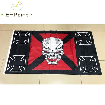 

Robot Skull Flag 2ft*3ft (60*90cm) 3ft*5ft (90*150cm) Size Christmas Decorations for Home Flag Banner Gifts