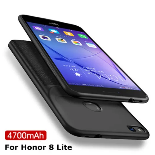 for Honor 8Lite Чехол для аккумулятора для huawei Honor 10 9 8 Lite 7X 8X чехол для зарядного устройства внешний блок питания зарядный чехол для huawei 9 Lite Nova 3e - Цвет: for Honor 8Lite