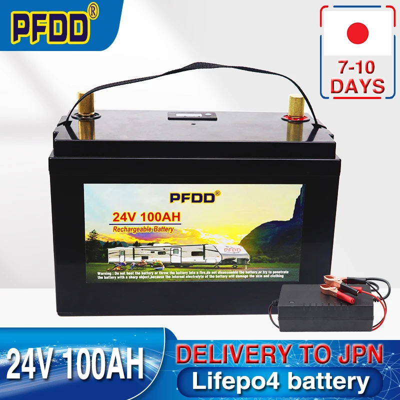 モール 価格 Lifepo4セル 24v 100ah Bms付き リチウムイオンバッテリー リン酸鉄 4000 オフロードオフグリッド ソーラー充電器を装備 クリアランスストア Arcenciel Org
