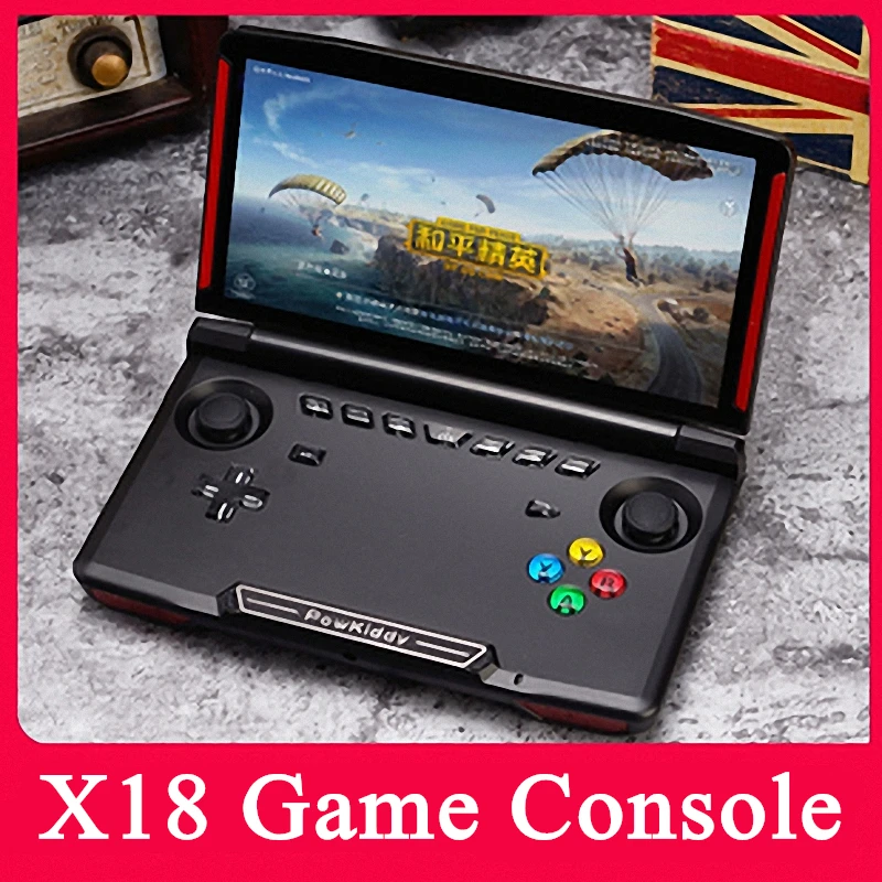 Портативная игровая консоль Powkiddy X18 ретро мини игровые аркадные портативные