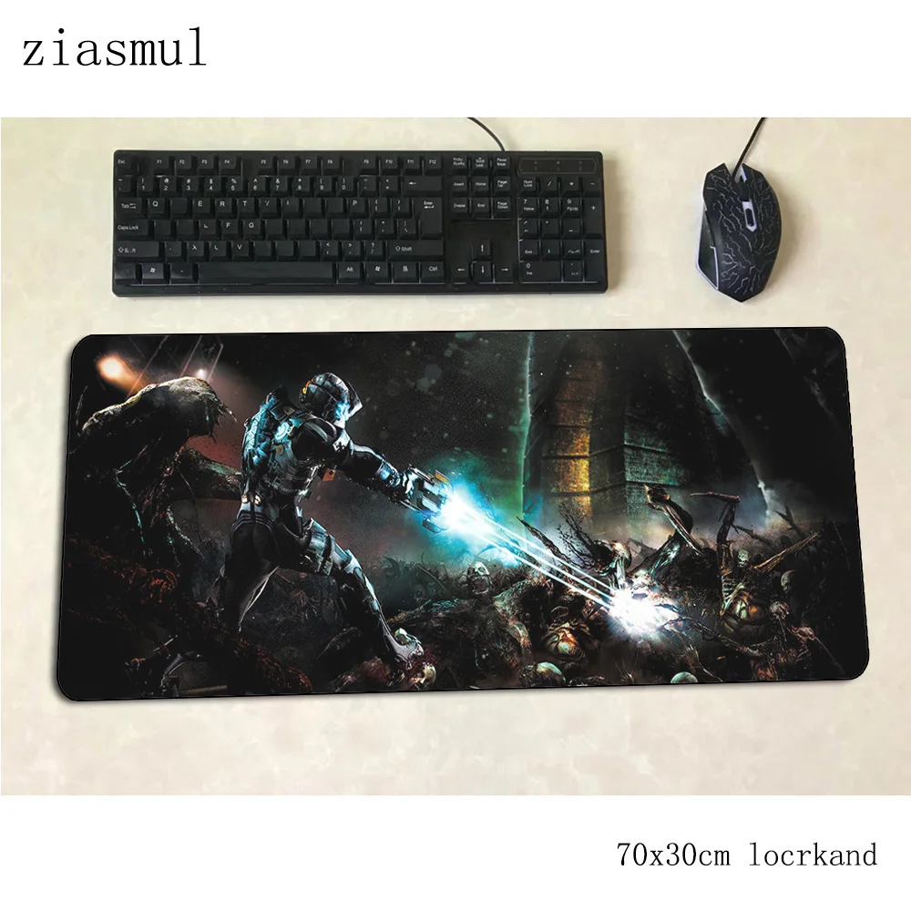 dead space mouse pad High quality Computer mat 700x300x3mm gaming