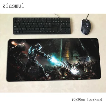 

dead space mouse pad High quality Computer mat 700x300x3mm gaming mousepad large HD print padmouse keyboard games pc gamer desk
