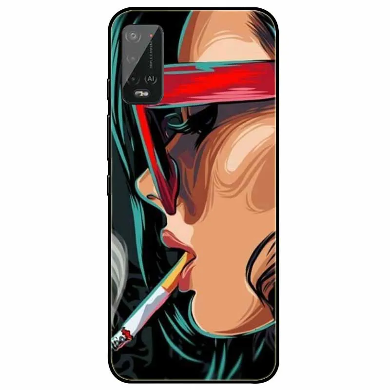Silicone Cartoon Wolf Bumper Case - Luxury Shockproof Soft TPU Cover