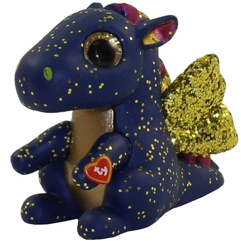 TY Mini Boo Серия 3 фигурка-Saffire синий дракон тайна целомудрия игрушки