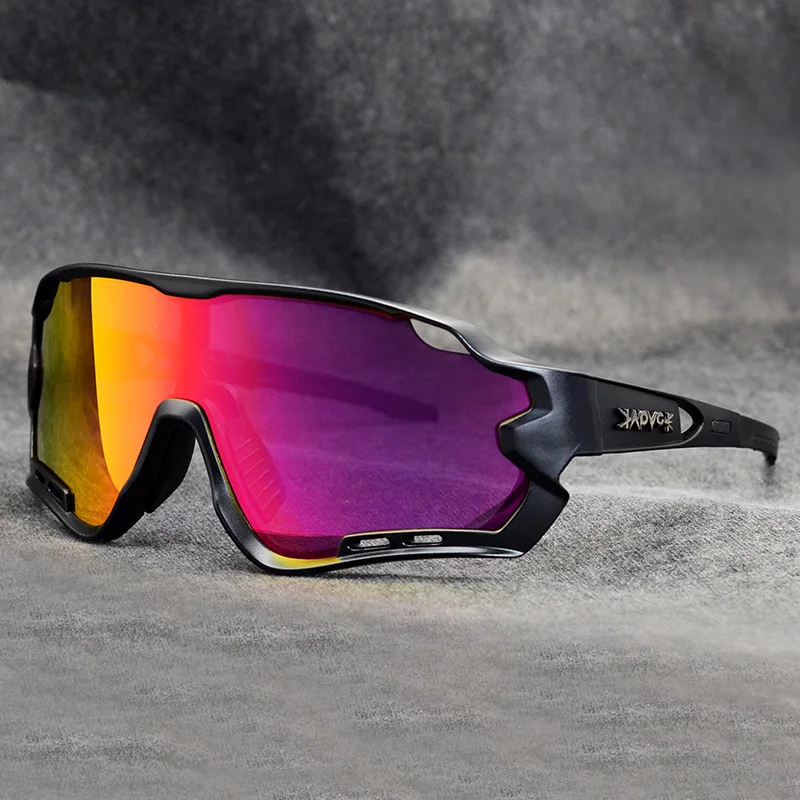 UV400 MTB Road Bike Glasses Brand Outdoor Sports Sunglasses Cycling Eyewear Men Women Gafas Ciclismo TR90 1 Lens Cycling Glasses
