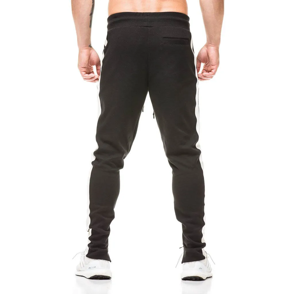 Gymnastic Pants Autumn Mixed Colors Straight-Cut Outdoor Running Training Fitness Pants Men'S Wear