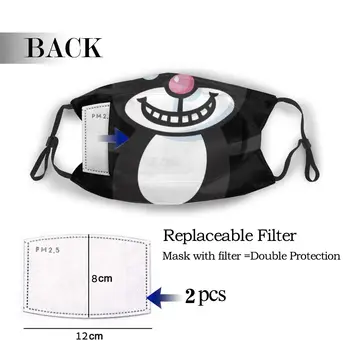 

protective mask with filter REAL MEN LOVE CATS anti dust PM2.5 reuse adult teen child girl