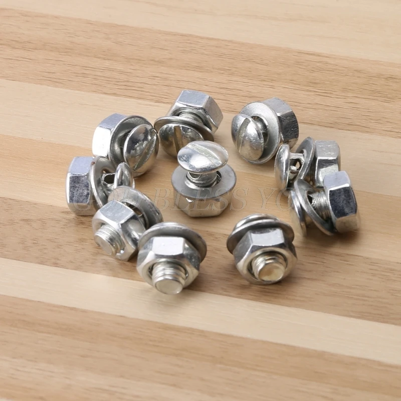 10 шт. тормозной кабельный регулятор зажим фиксатор на шурупе-Мопед велосипеда MTB