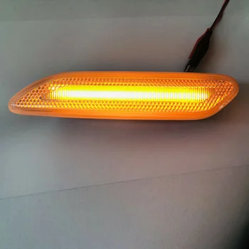 

Auto Turn Signal Lights Exterior Clear Lens Amber Replacement Car Lamp