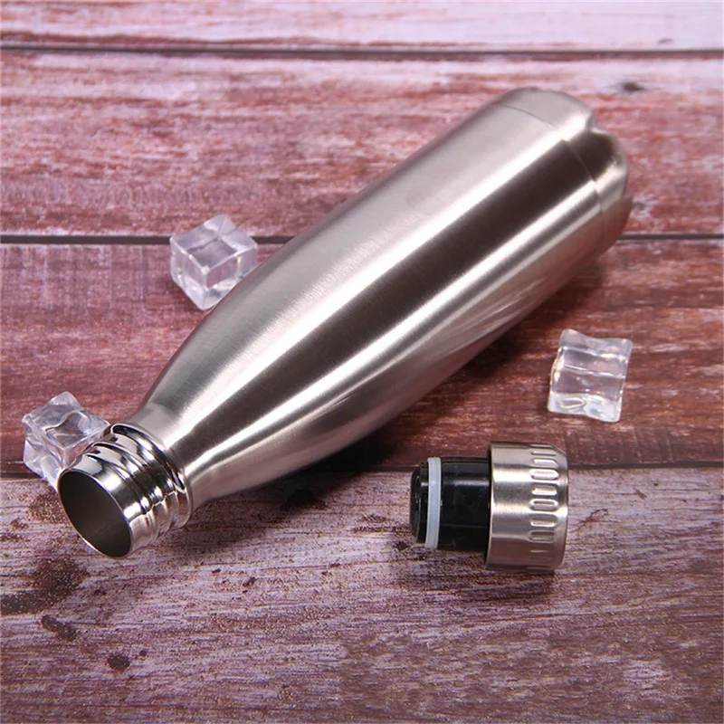 

Porable Water Bottle Outdoor Sport Chilly Hot Cold Cup Stainless Steel Creative Mug Marble Head Cup for Adults Children Bottles