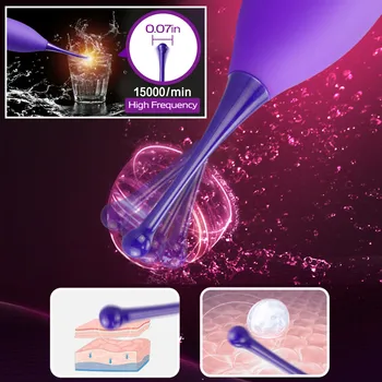 Clitoris Stimulator Ultrasonic High Frequency Sex Toys G Spot Vibrator for woman vagina orgasm Nipple Massager Toys for Adults 2