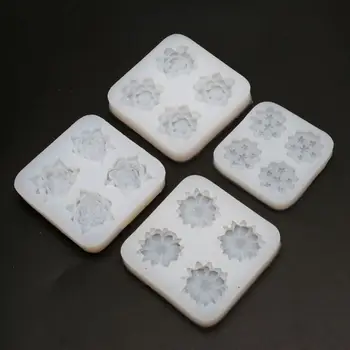 

Flower Pendant Epoxy Resin Mold Floral Resin Pendant Mold Jewelry Making Tools 634D