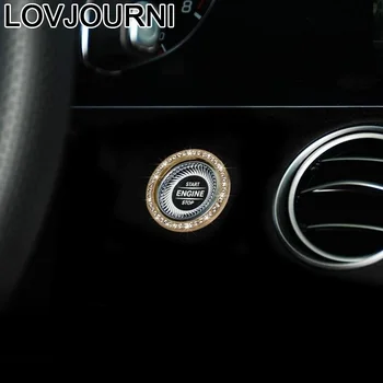 

Car Styling Control System Interior Decorative Modified Automovil Parts Covers Decoration 16 17 18 19 FOR Mercedes Benz E Class