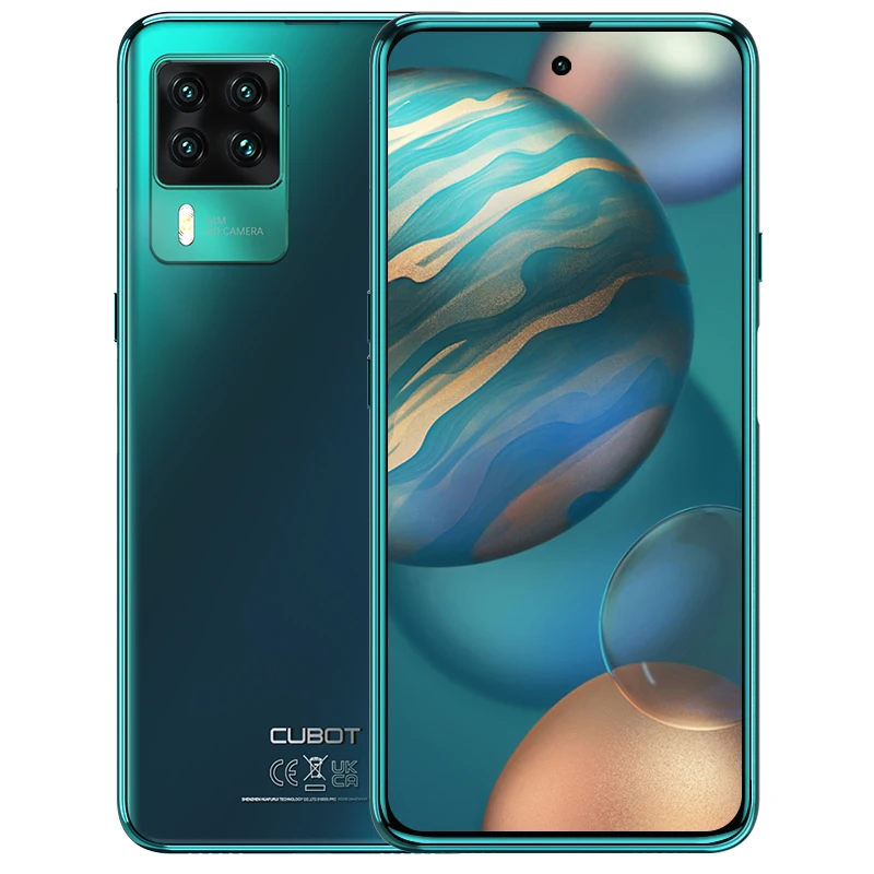 CUBOT X50 グリーン 本体 Cubot X50 Smartphone 8GB RAM 128/256GB ROM 64MP Quad Camera