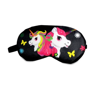 

Cute Cartoon Sleeping Eye Mask Kids Unicorn Sleeping Masks For Eyes Sleep Mask Eye Cover Patch Travel Rest Band Blindfold