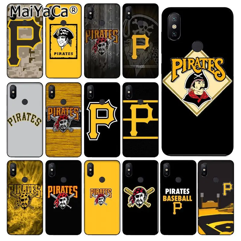 

MaiYaCa Pittsburgh Pirates High Quality Phone Case for xiaomi mi 6 8 se note2 3 mix2 redmi 5 5plus note 4 5 5