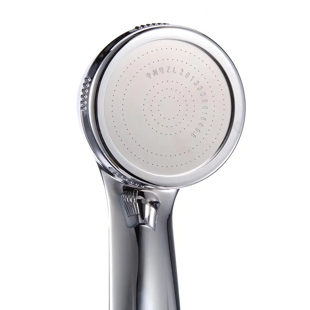New High Quality Pressure Shower Bath Head Comfortable Shower Accessories Anion Booster Shower Sprayer Nozzle Round Dropshipping