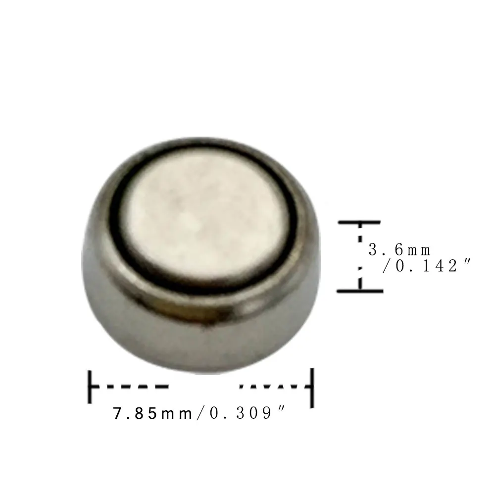 Wholesale 100PCS LR41 AG3 SR41W 392192 GP192A LR736 Button Battery For Flashlights, Toys, Watches